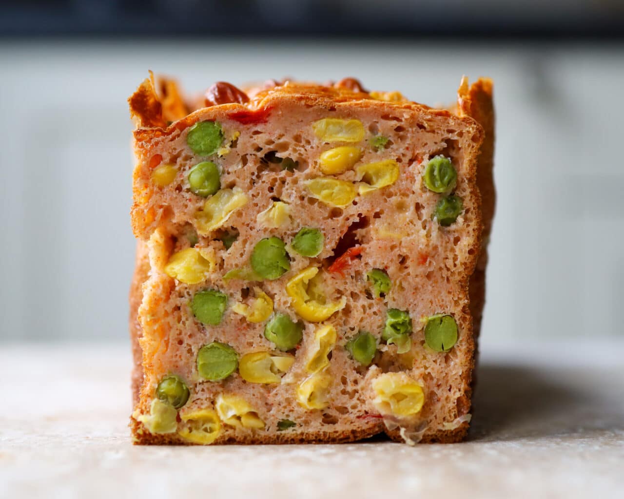 Eiwitrijk groentebrood