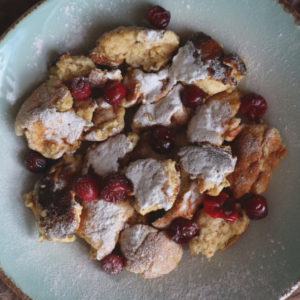 Kaiserschmarrn met cranberry