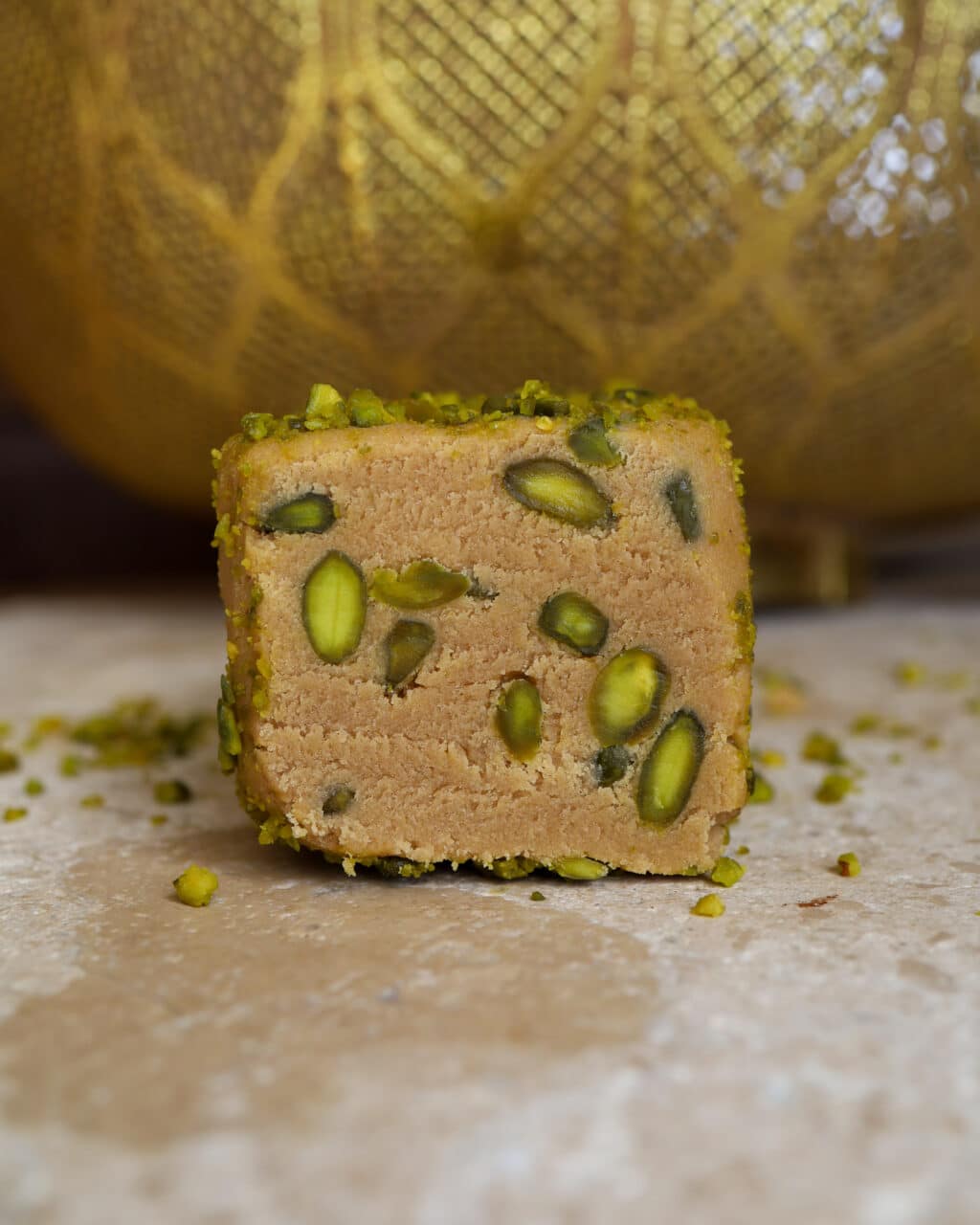 Eiwitrijke tahini halva