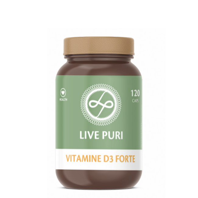 Vitamine D3 forte capsules Live Puri