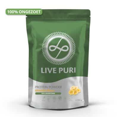 Live Puri banaan ongezoet eiwitpoeder 250g