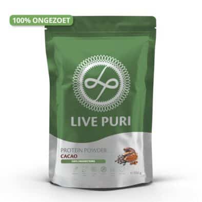 Live Puri cacao ongezoet eiwitpoeder 250g