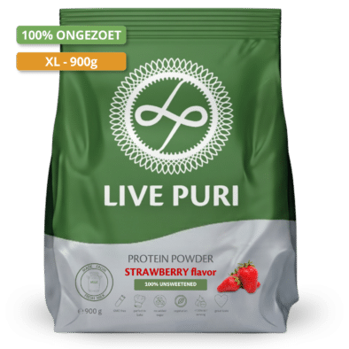 Live Puri eiwitpoeder aardbei ongezoet