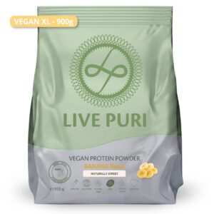 Live Puri vegan banaan eiwitpoeder