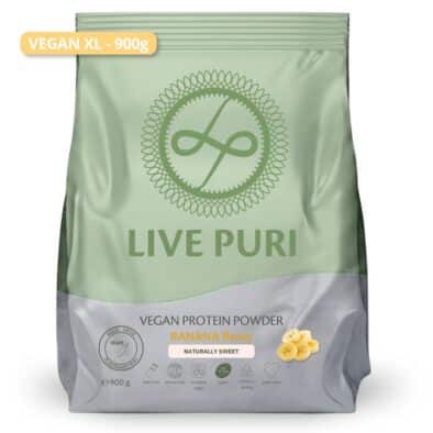 Live Puri vegan banaan eiwitpoeder