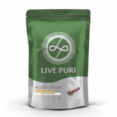 Live Puri vanille licht gezoet eiwitpoeder 250g