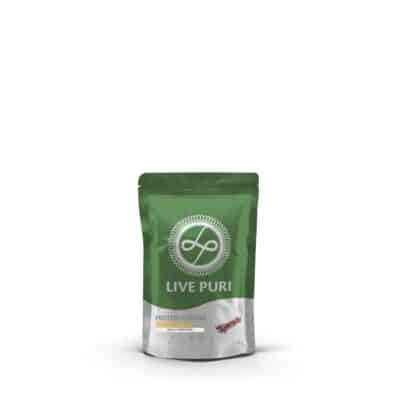 Live Puri vanille licht gezoet eiwitpoeder 25g