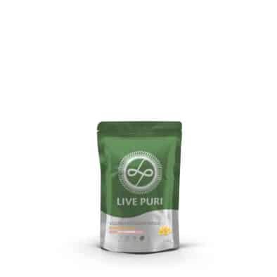 Live Puri vegan banaan ongezoet eiwitpoeder 25g