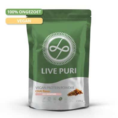 Live Puri vegan chai ongezoet eiwitpoeder 250g