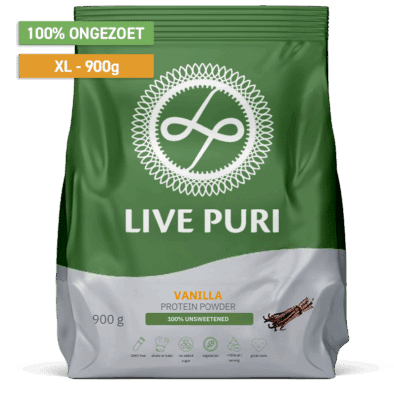 Live Puri naturel eiwitpoeder ongezoet 900g