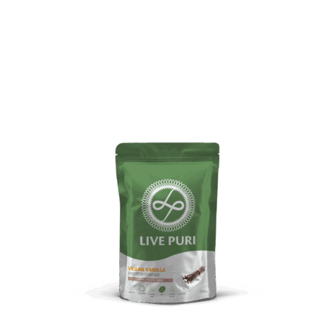Live Puri vegan vanille eiwitpoeder proefzakje