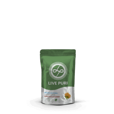 Live Puri vegan naturel eiwitpoeder ongezoet proefzakje