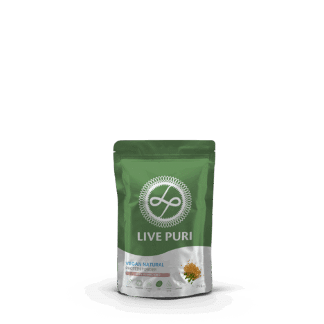 Live Puri vegan naturel eiwitpoeder ongezoet proefzakje