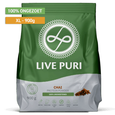 Chai eiwitpoeder ongezoet XL (900 gram)