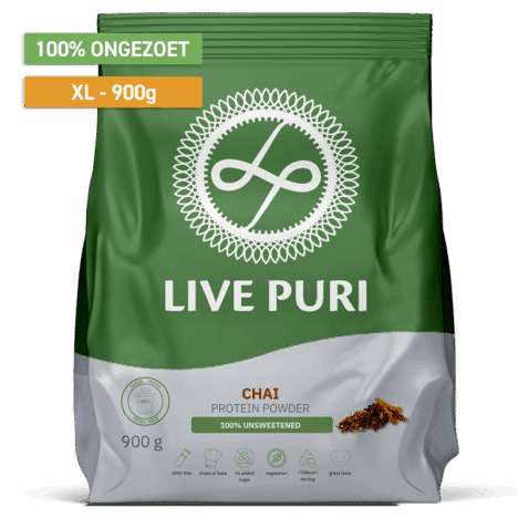 Chai eiwitpoeder ongezoet XL (900 gram)