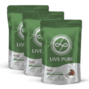 chocolade cacao eiwitpoeder ongezoet voordeelverpakking Live Puri