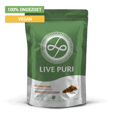 Live Puri vegan chai eiwitpoeder ongezoet