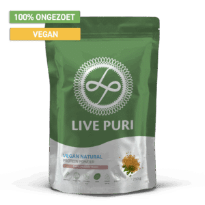 Vegan naturel eiwitpoeder Live Puri ongezoet