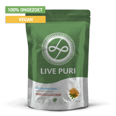 Vegan naturel eiwitpoeder Live Puri ongezoet
