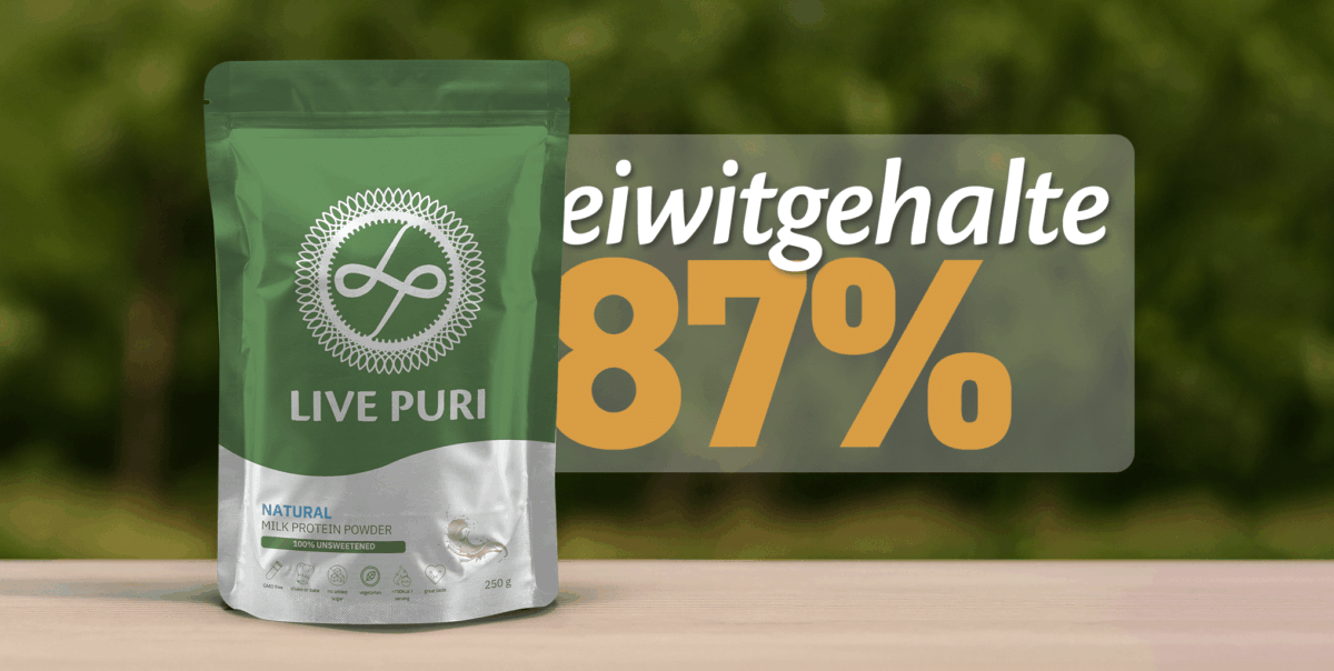 Naturel eiwitpoeder met hoog eiwitgehalte van 87 procent