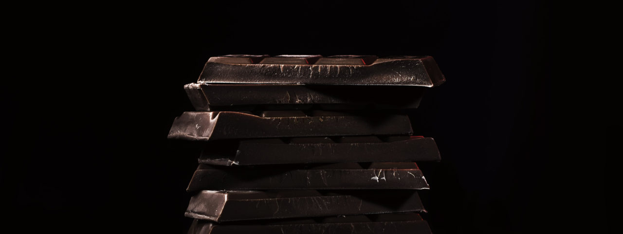 Magnesium in pure chocolade
