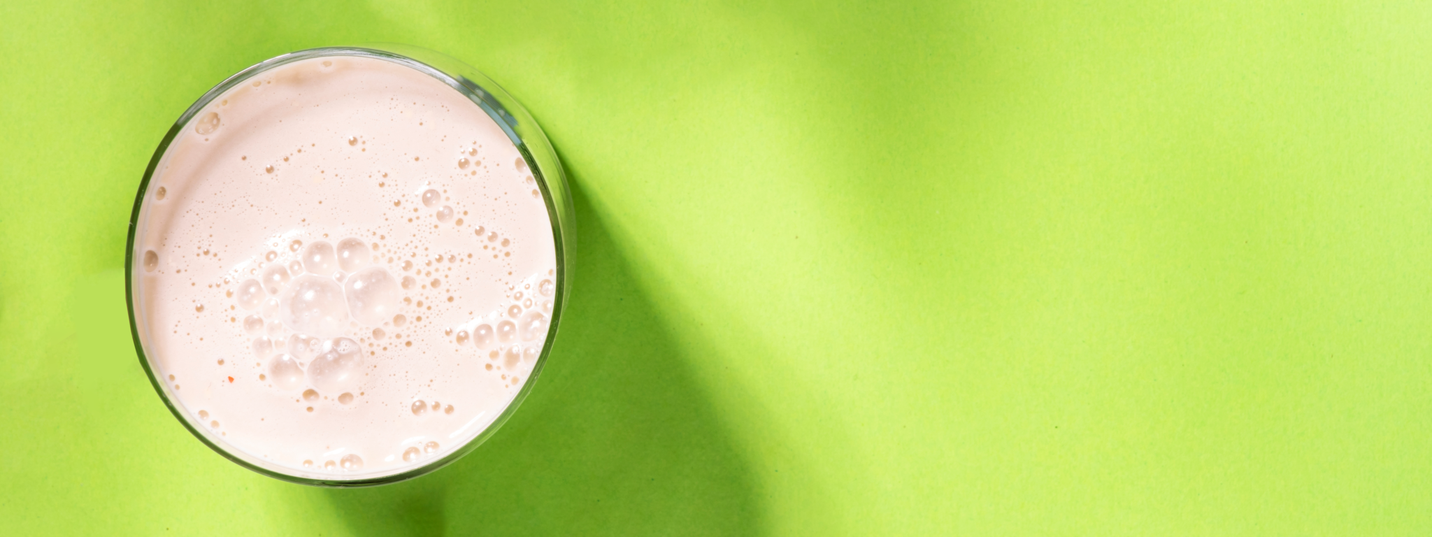 eiwitshake zonder blender